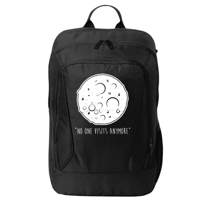 No One Visits Anymore Moon Space City Backpack