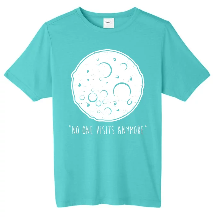 No One Visits Anymore Moon Space ChromaSoft Performance T-Shirt