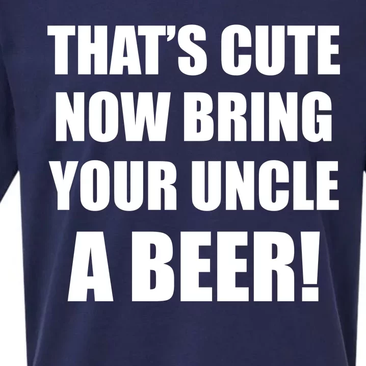 Now Bring Your Uncle a Beer Sueded Cloud Jersey T-Shirt