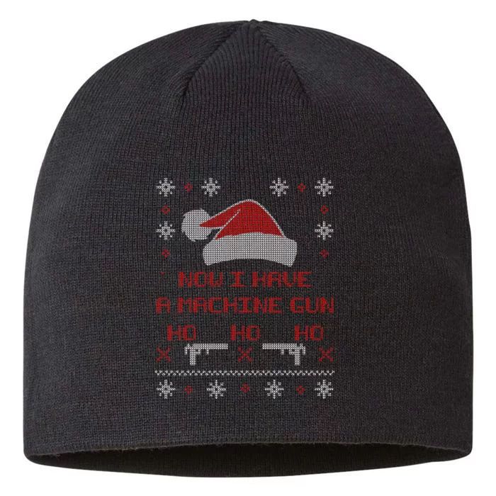 Now I Have A Machine Gun Ho HJo Ho X-Mas 8 1/2in Sustainable Knit Beanie