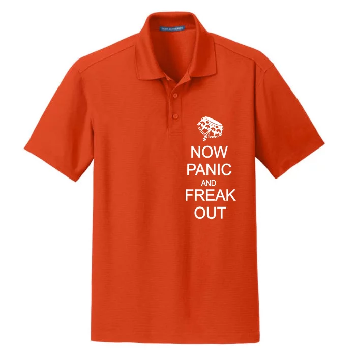 Now Panic and Freak Out Dry Zone Grid Performance Polo