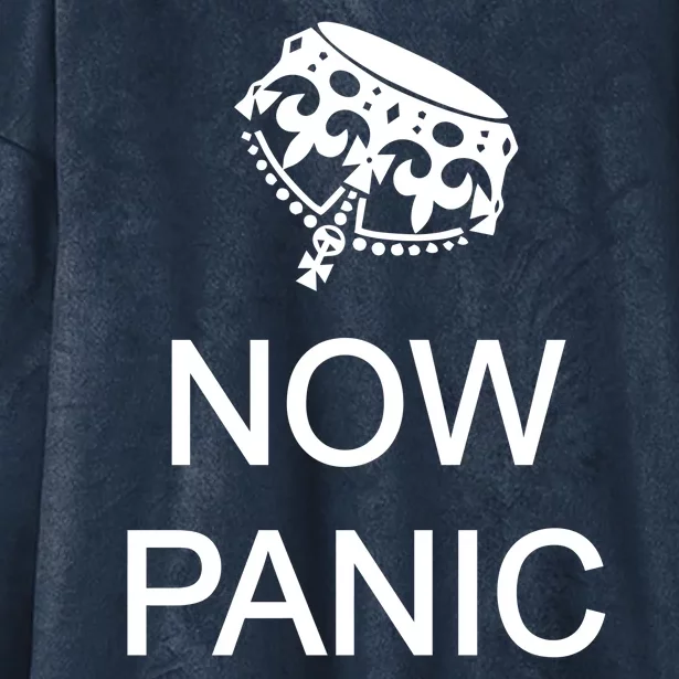 Now Panic and Freak Out Hooded Wearable Blanket