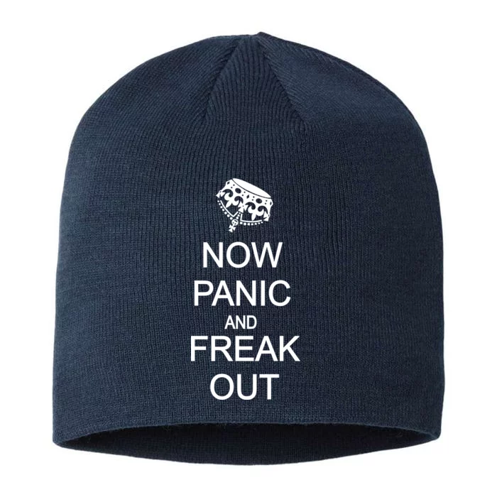 Now Panic and Freak Out 8 1/2in Sustainable Knit Beanie