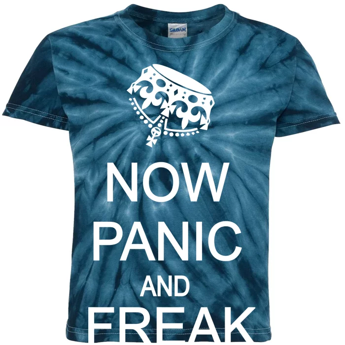 Now Panic and Freak Out Kids Tie-Dye T-Shirt