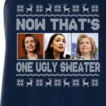 Now That's One Ugly Christmas Sweater Women's Racerback Tank