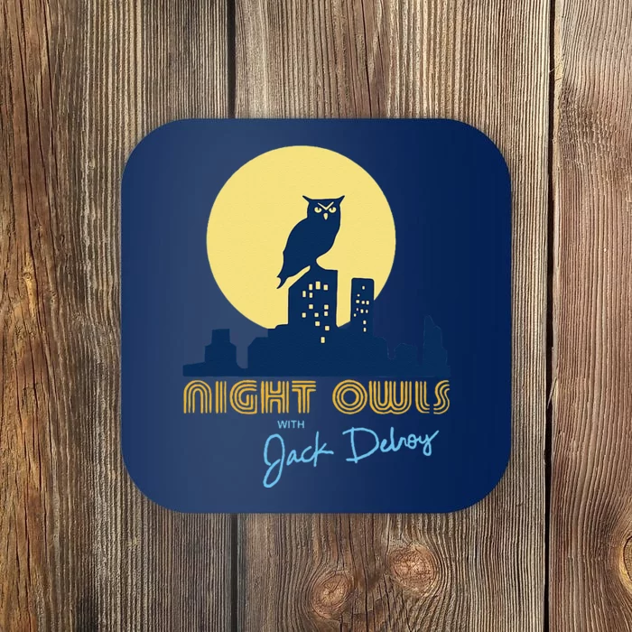 Night Owls With Jack Delroy Coaster