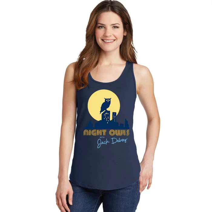 Night Owls With Jack Delroy Ladies Essential Tank