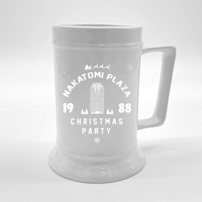 Nakatomi Plaza 1988 Christmas Party Tower Christmas Front & Back Beer Stein