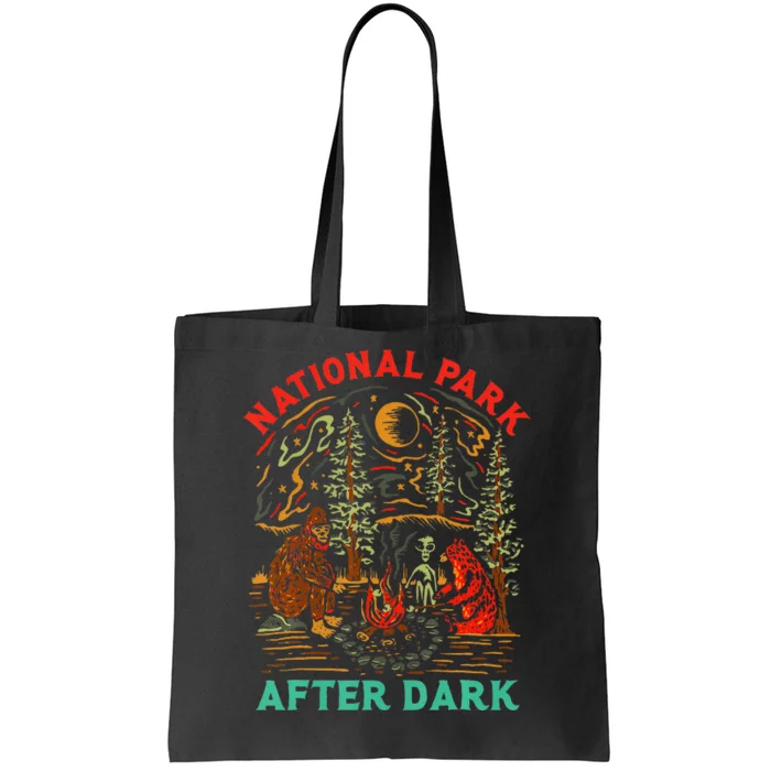 National Park After Dark Funny Tote Bag