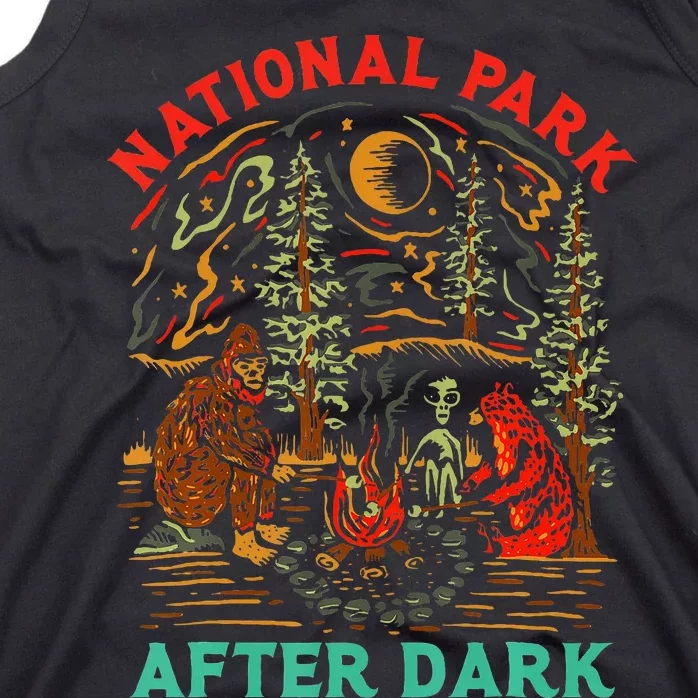 National Park After Dark Funny Tank Top