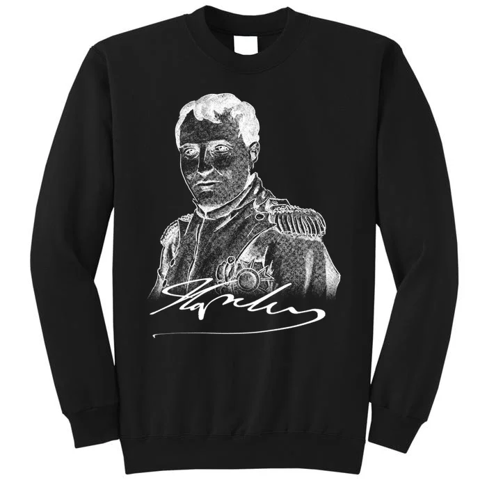 Napoleon Portrait And Signature Sweatshirt