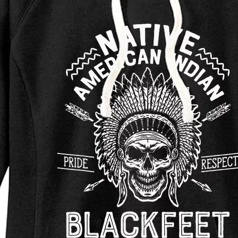 Native Pride American Indian Tribe Blackfeet Women's Fleece Hoodie