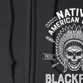 Native Pride American Indian Tribe Blackfeet Full Zip Hoodie