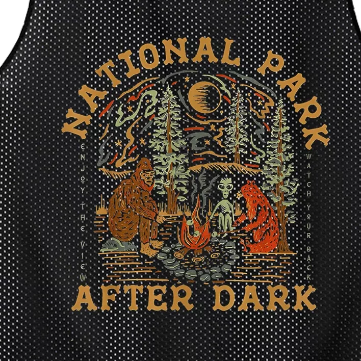 National Park After Dark Mesh Reversible Basketball Jersey Tank