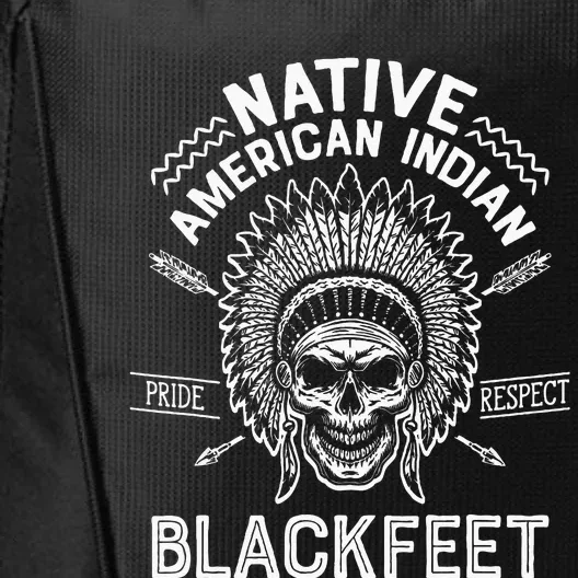 Native Pride American Indian Tribe Blackfeet City Backpack