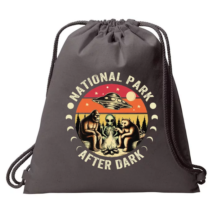 National Park After Dark Funny Drawstring Bag