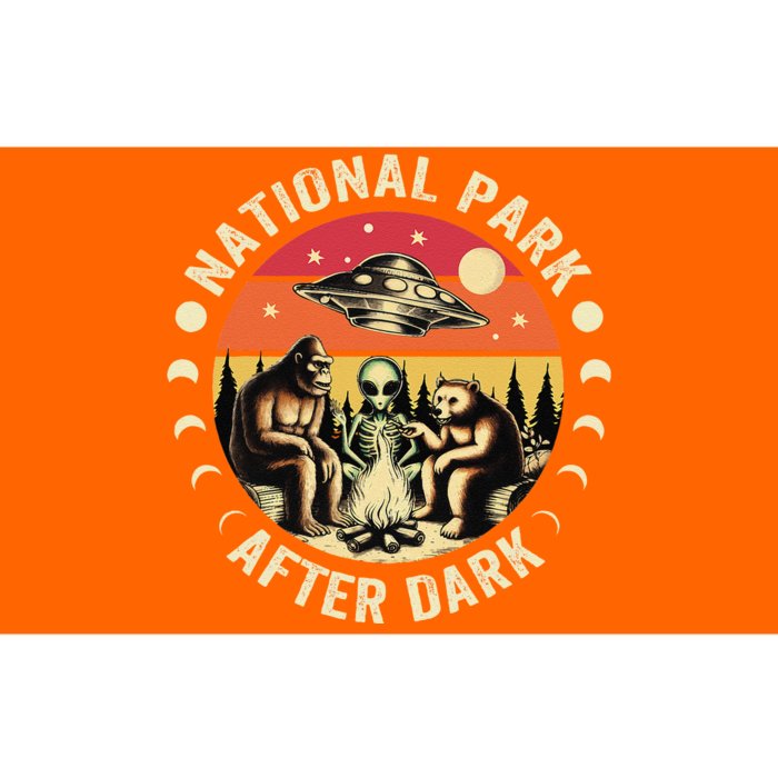 National Park After Dark Funny Bumper Sticker