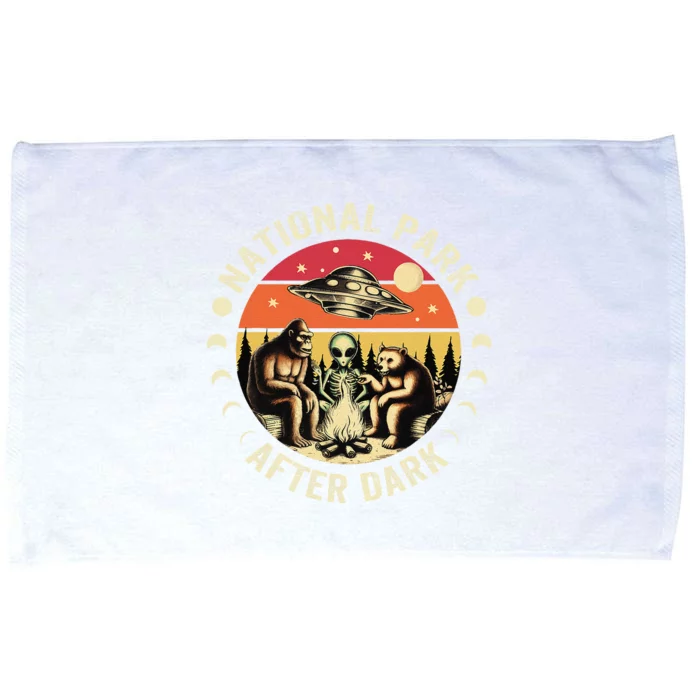 National Park After Dark Funny Microfiber Hand Towel