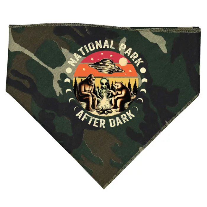 National Park After Dark Funny USA-Made Doggie Bandana