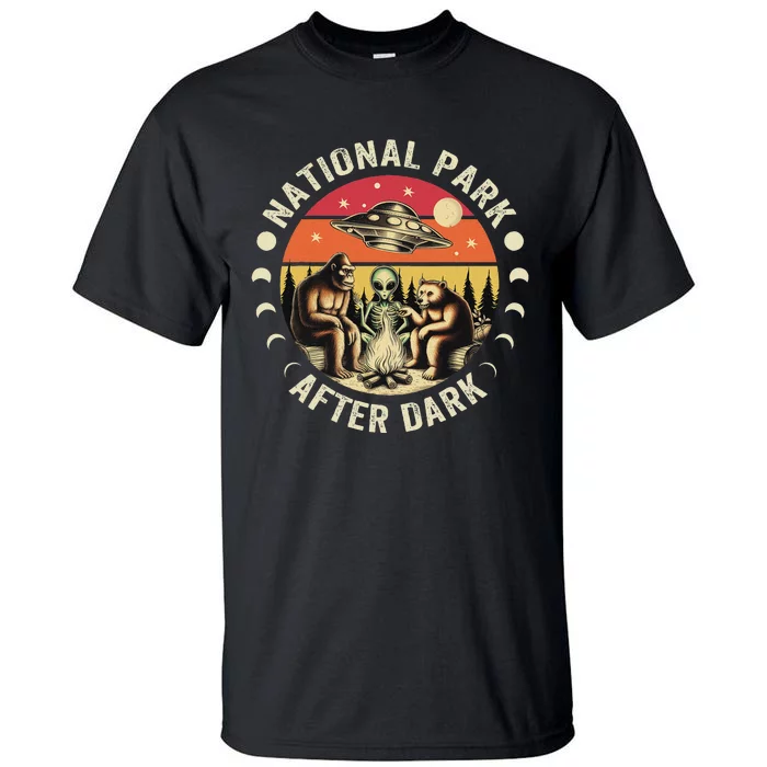 National Park After Dark Funny Tall T-Shirt