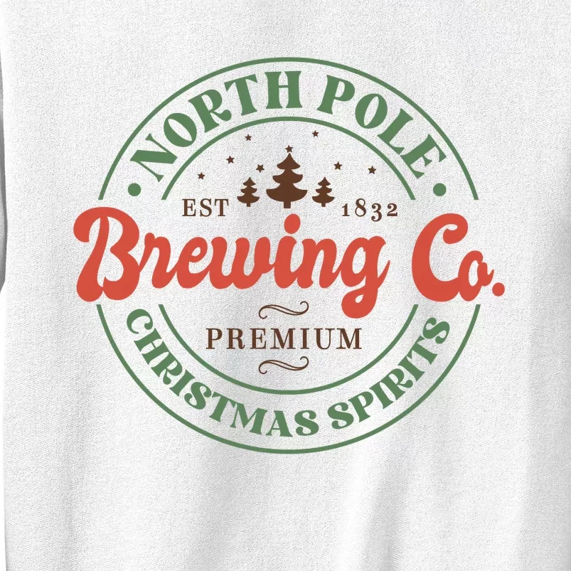 North Pole Brewing Company Premium Christmas Spirits Sweatshirt