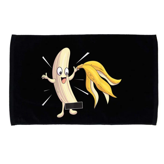 Naked Peeled Banana Striptease Censored Funny Adult Microfiber Hand Towel