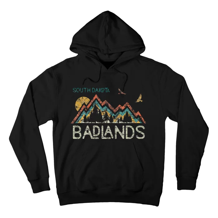 National Park Badlands South Dakota The Mount Rushmore State Hoodie