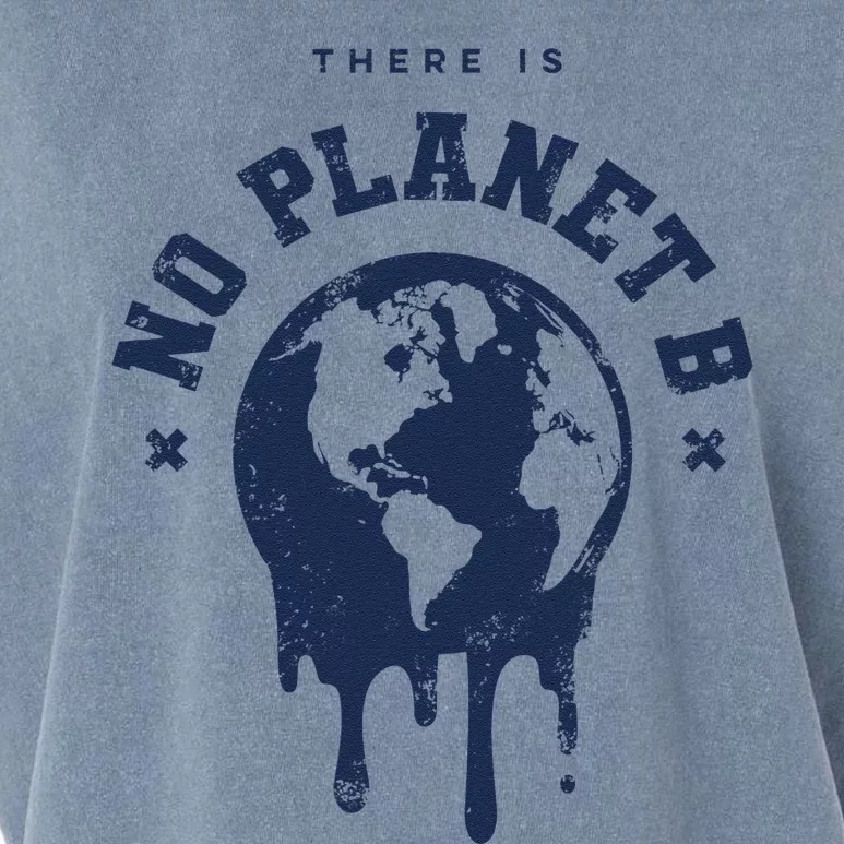 No Planet B Earth Environment & Global Warming Awareness Garment-Dyed Women's Muscle Tee