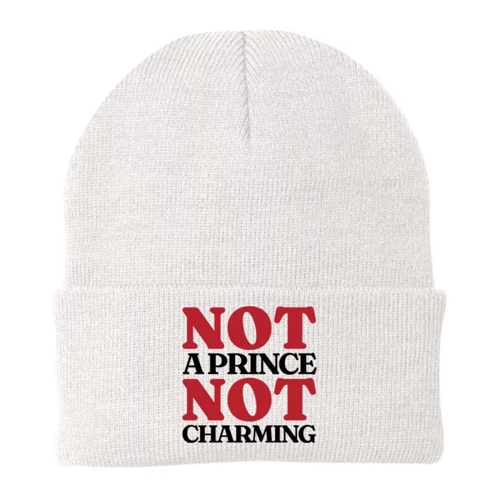 Not Prince Charming Funny Gift For Him Knit Cap Winter Beanie