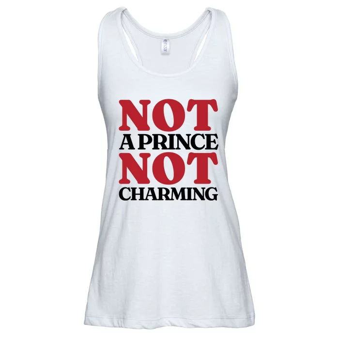 Not Prince Charming Funny Gift For Him Ladies Essential Flowy Tank