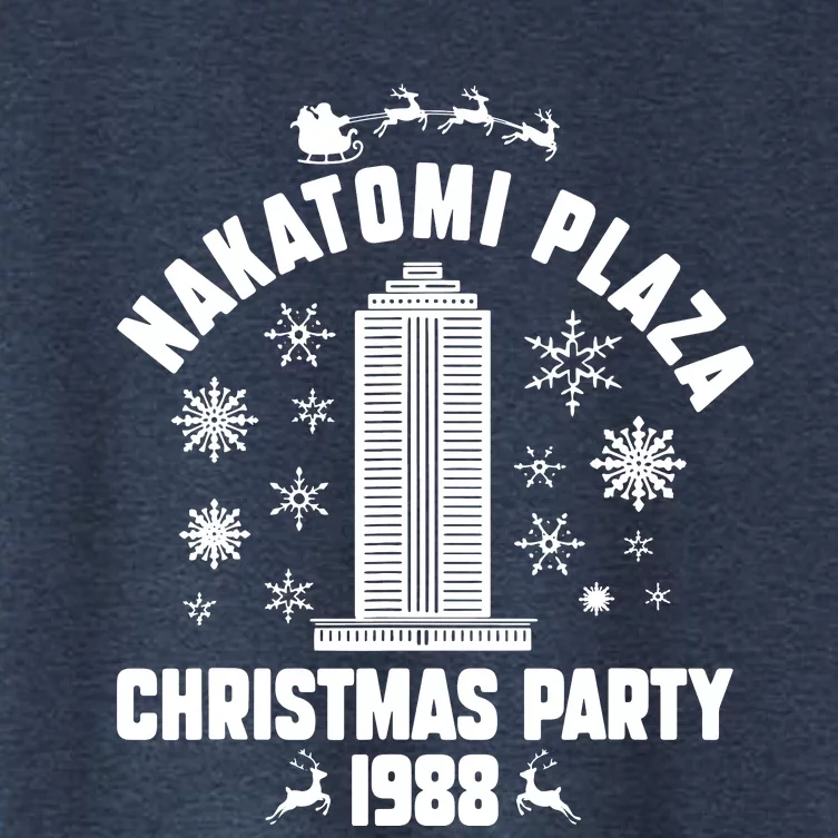 Nakatomi Plaza Christmas Party 1988 Women's Crop Top Tee