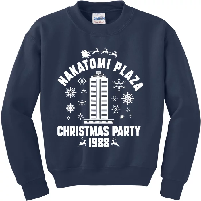 Nakatomi Plaza Christmas Party 1988 Kids Sweatshirt