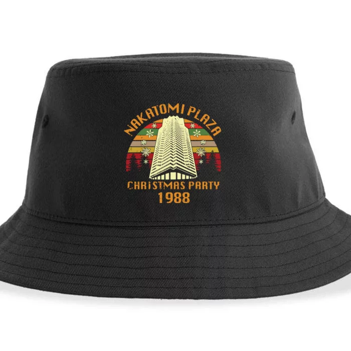 Nakatomi Plaza Christmas Party 1988 Sustainable Bucket Hat