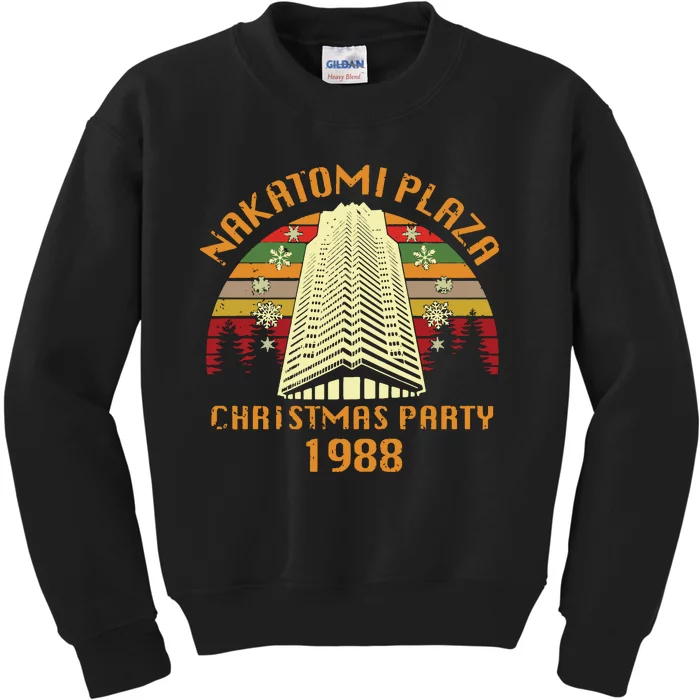 Nakatomi Plaza Christmas Party 1988 Kids Sweatshirt