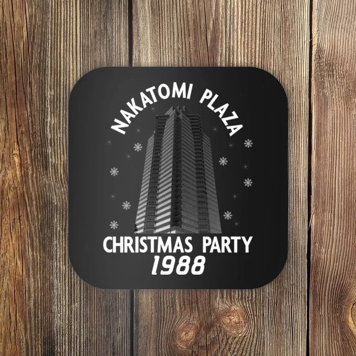 Nakatomi Plaza Christmas Party 1988 Coaster