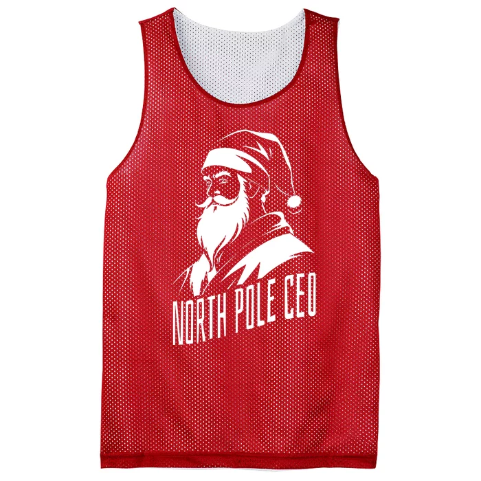 North Pole Ceo Mesh Reversible Basketball Jersey Tank