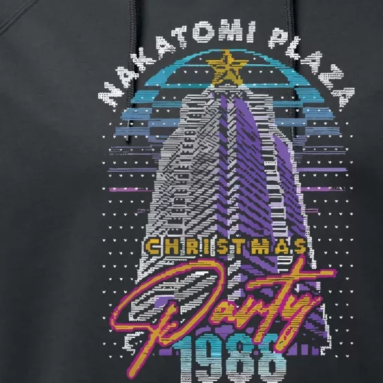 Nakatomi Plaza Christmas Plaza Party 1988 Performance Fleece Hoodie