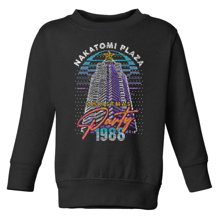 Nakatomi Plaza Christmas Plaza Party 1988 Toddler Sweatshirt