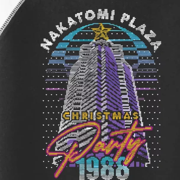 Nakatomi Plaza Christmas Plaza Party 1988 Toddler Fine Jersey T-Shirt