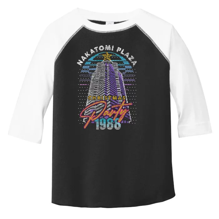 Nakatomi Plaza Christmas Plaza Party 1988 Toddler Fine Jersey T-Shirt