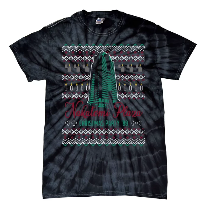 Nakatomi Plaza Christmas Party ’88 Christmas Sweater Tie-Dye T-Shirt