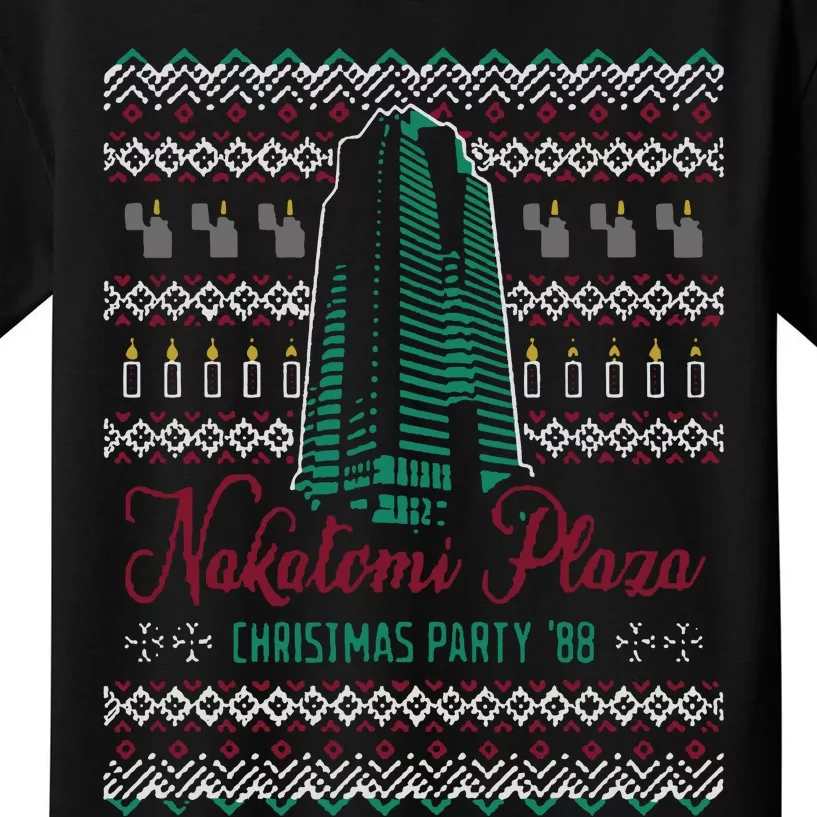 Nakatomi Plaza Christmas Party ’88 Christmas Sweater Kids T-Shirt