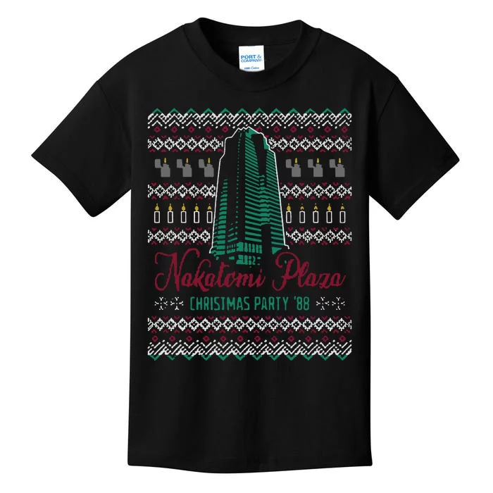 Nakatomi Plaza Christmas Party ’88 Christmas Sweater Kids T-Shirt