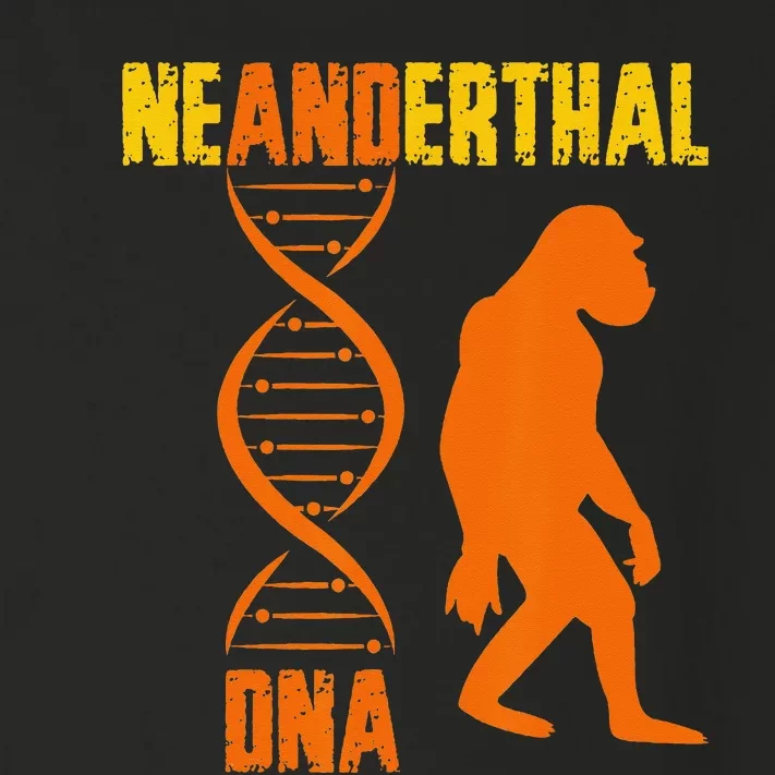 Neanderthal Primate Cave DNA Genetics Paleoanthropology Toddler Long Sleeve Shirt