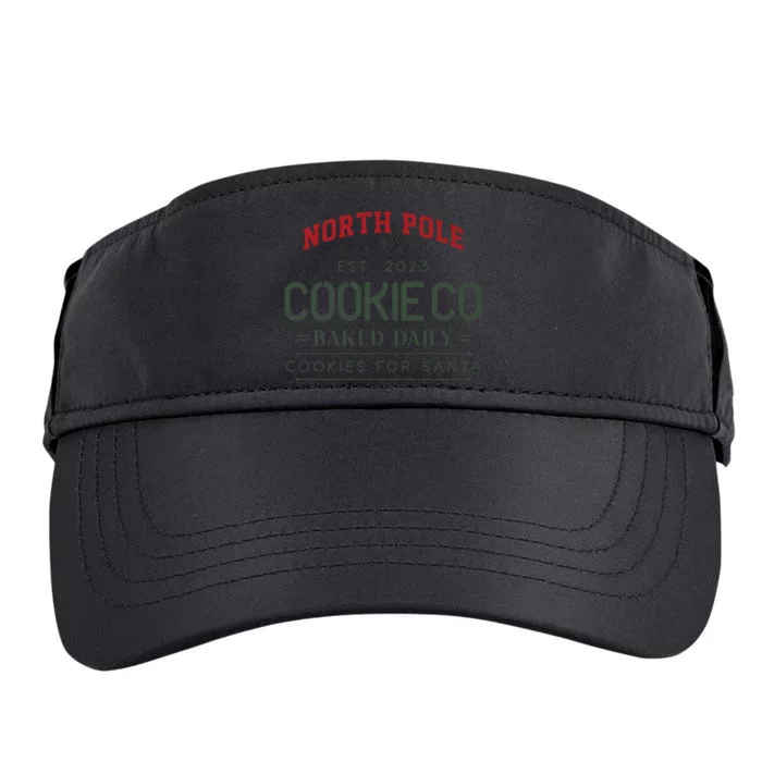 North Pole Cookie Co Adult Drive Performance Visor