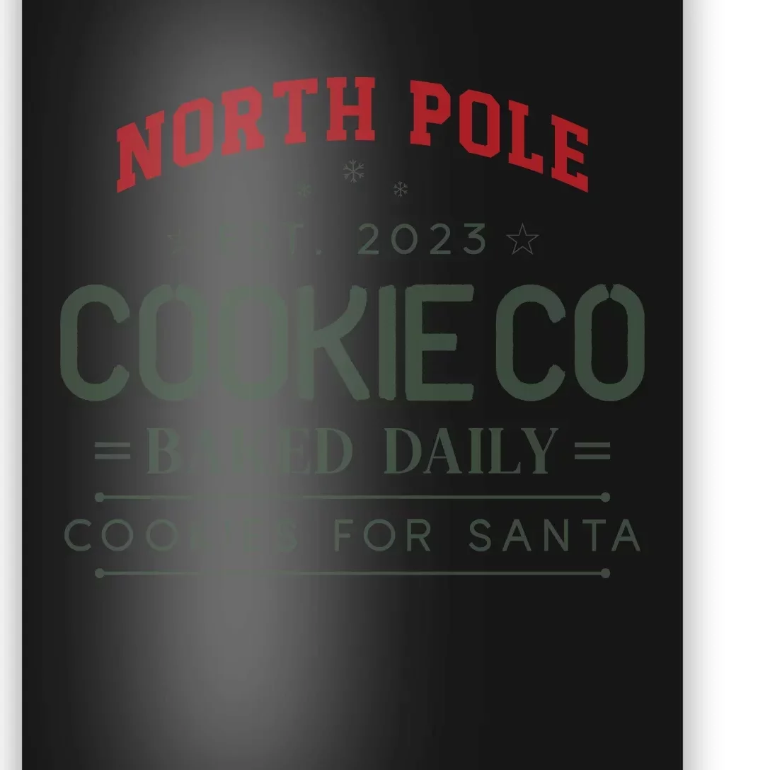 North Pole Cookie Co Poster