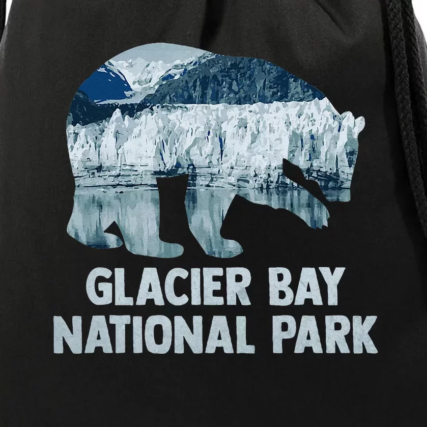 National Park Conservation Glacier Bay National Park Drawstring Bag