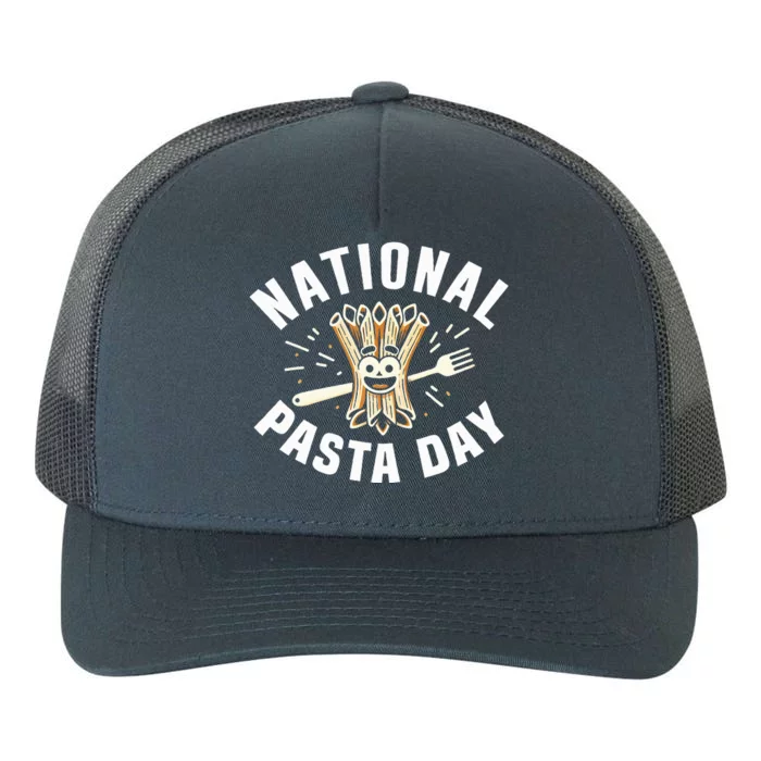 National Pasta Day Lovers Yupoong Adult 5-Panel Trucker Hat