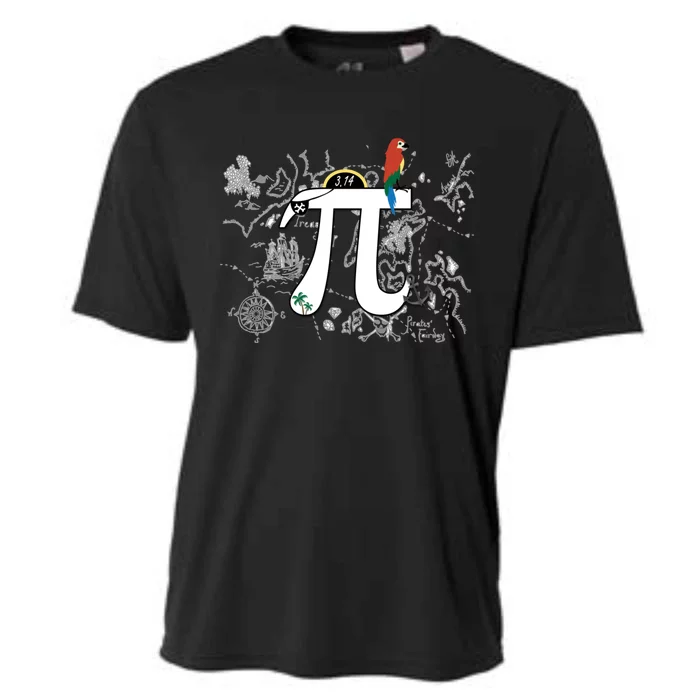 National Pi Day 3 14 Pi Symbol Math Science Gift Pi Bird Cool Gift Cooling Performance Crew T-Shirt