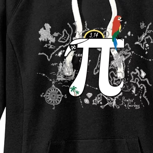 National Pi Day 3 14 Pi Symbol Math Science Gift Pi Bird Cool Gift Women's Fleece Hoodie